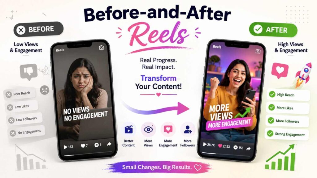 Before and After Reels
