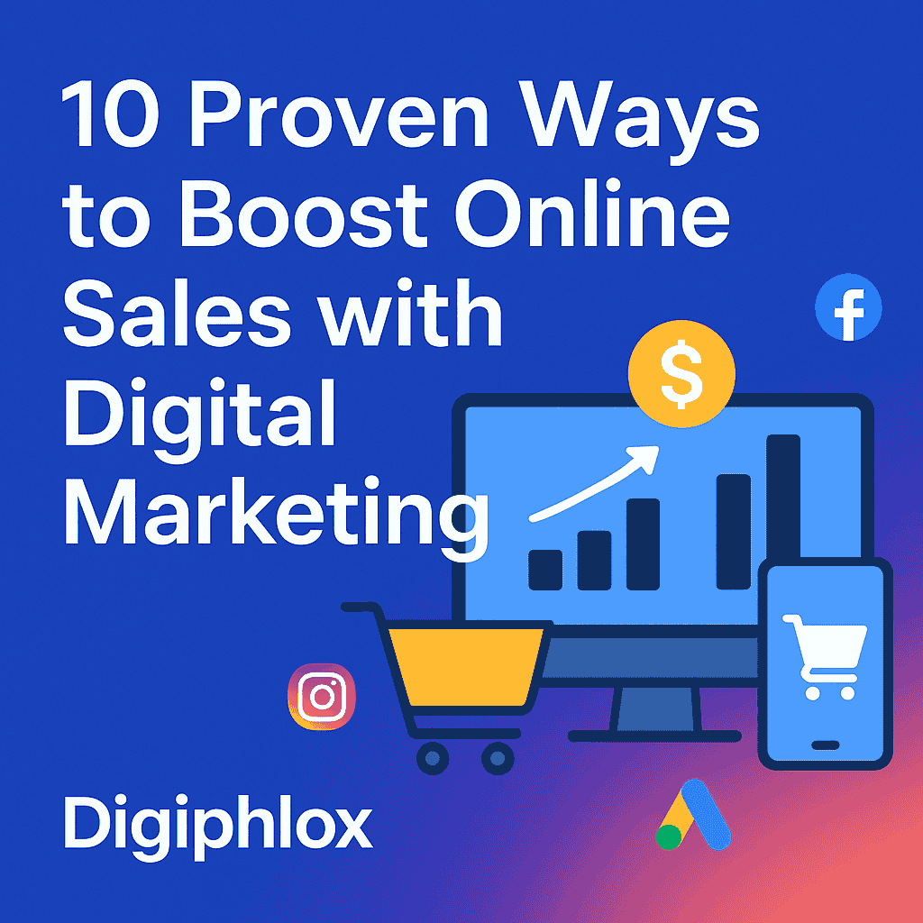 boost online sales with digital marketing